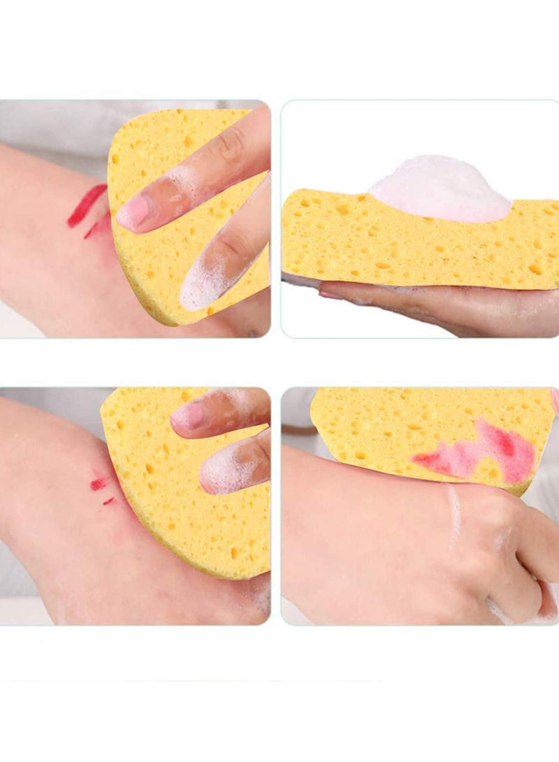 10-Piece Cellulose Cleaning Sponge Set Facial cleaning Sponge Compression Make Up Removal - Image 4
